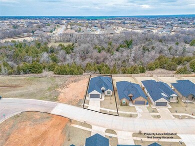 Birds eye view of property featuring a residential