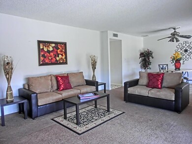 Living Room with views of the pool