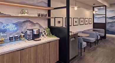 View of reception area