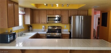 Lots of counter space in this kitchen.