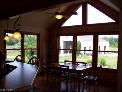 Dinette area with awesome views.  Sit there and en