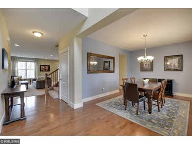 Open floor plan for entertaining.