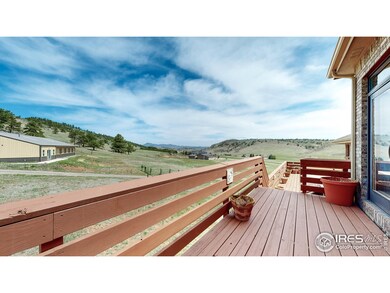 Step right outside of the primary suite to the wrap around deck