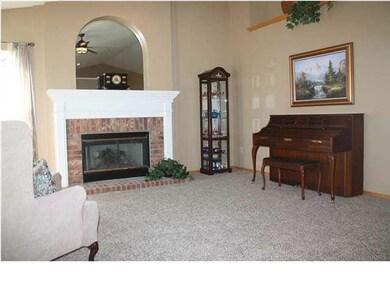 Formal dining with vaulted ceilings