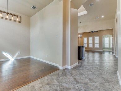 Off of entry, large dining room/extra living room/study
