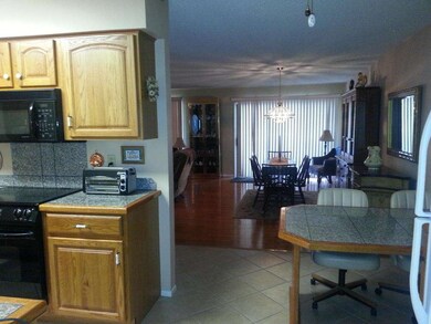 Eat in kitchen area