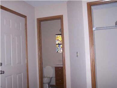 Front entry, 1/2 Bath on main floor