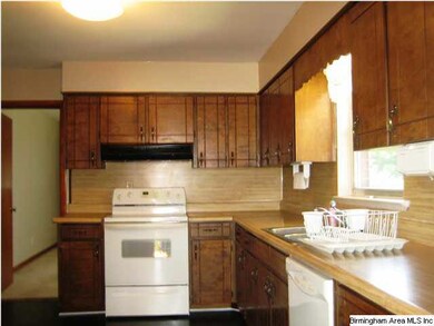 Spacious kitchen with loads of cabinets,also stove