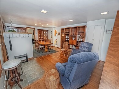 looking to  dining area