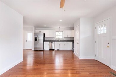 Access to side porch from kitchen.