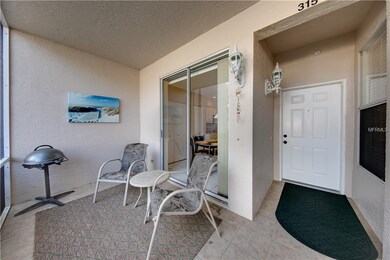 View of your front screened lanai with tile floori