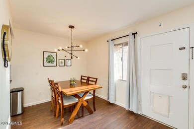 Spacious Dining Area w: Patio View