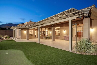 Back yard and patio