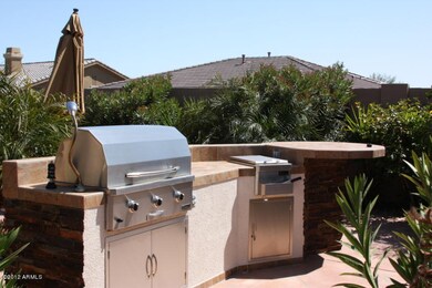 Built-in BBQ