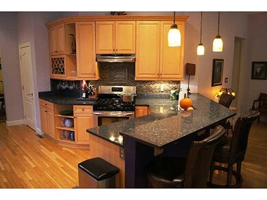 Kitchen. A View of the Spacious Breakfast Bar.  Id