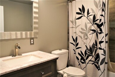 Full bathroom on the main floor.