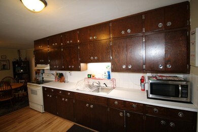 Main level kitchen- lots of cabinet space.