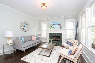 Step inside to main floor living with refinished o