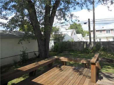 Backyard Nice deck for entertaining