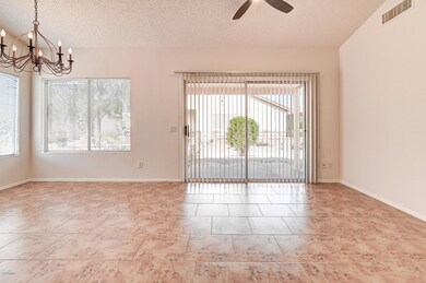 Great Room w View to patio