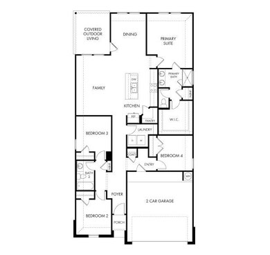 View of home floor plan