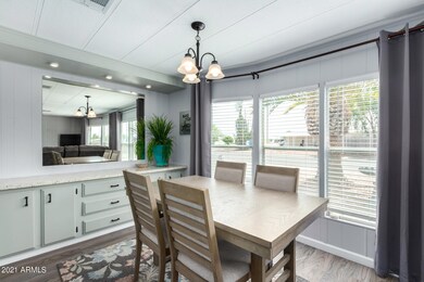 Dining Area with Built-Ins