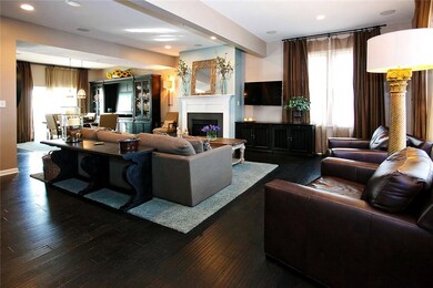 Gorgeous Family Room with Heat-n-Glo Fireplace, at