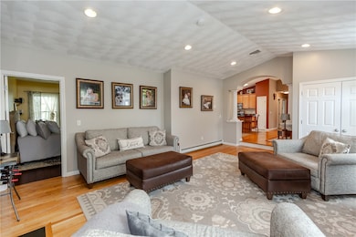 Living room - so open and spacious!