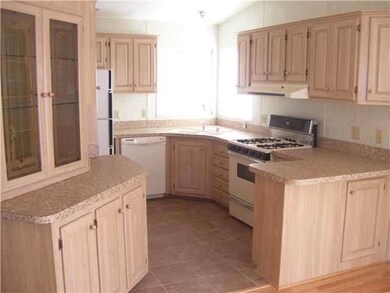 Kitchen with new counter tops