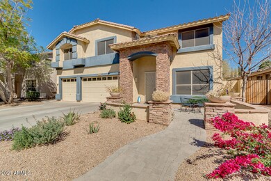 Large front yard.
