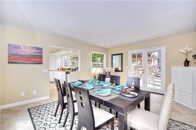 Dining room opens to the kitchen, has a built in, 