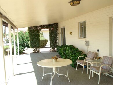 Covered Patio at Back