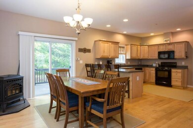 Warming Pellet Stove and Large Deck...