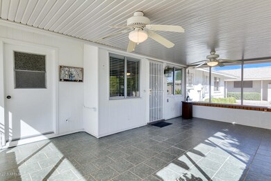 Screened in & Tiled Patio