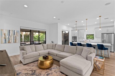 Living room featuring a wealth of natural light, v