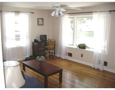 Living Room. Hardwoods just refinished. Walls and