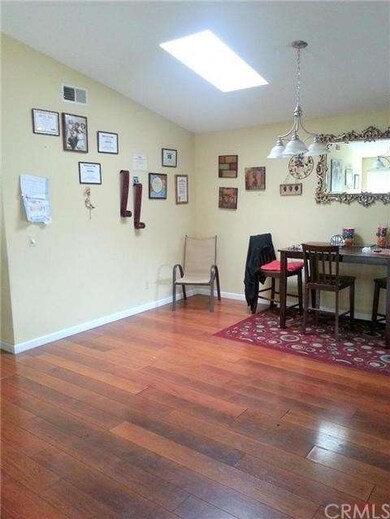 Spacious dining room