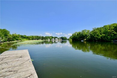 Water frontage with dock