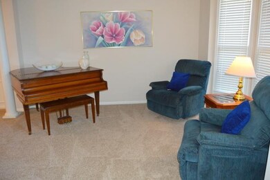 Formal Living Room with Bay Window
