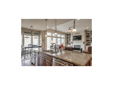 View from Kitchen into Great Room