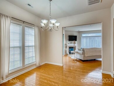 Dining area has a large double window for plenty of natural light.
