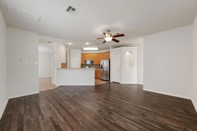 Unfurnished living room with recessed lighting, a
