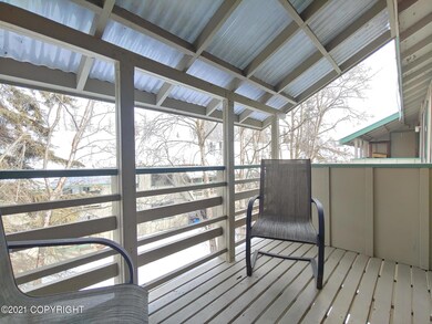 private covered balcony