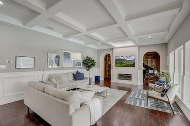 Living room boasts generous space and natural light