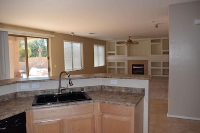 Island Kitchen w_Family Room Views