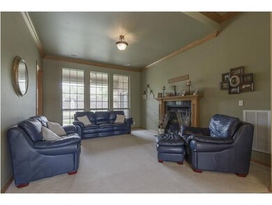 Living Room. One of two Living spaces that are jus
