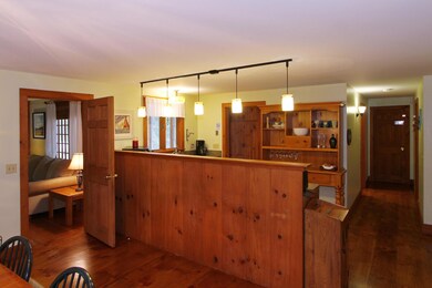 Beautiful wide pine flooring