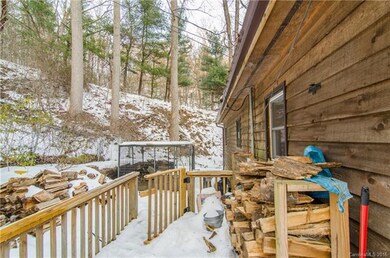 Back deck with gate