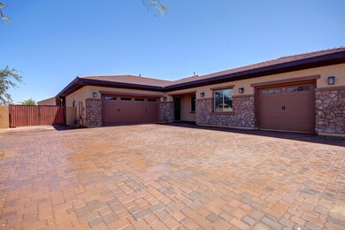 garages and courtyard