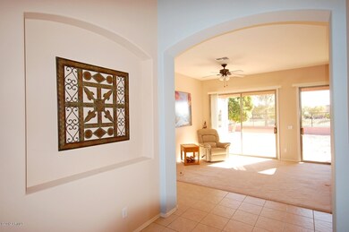 Entry views of golf course